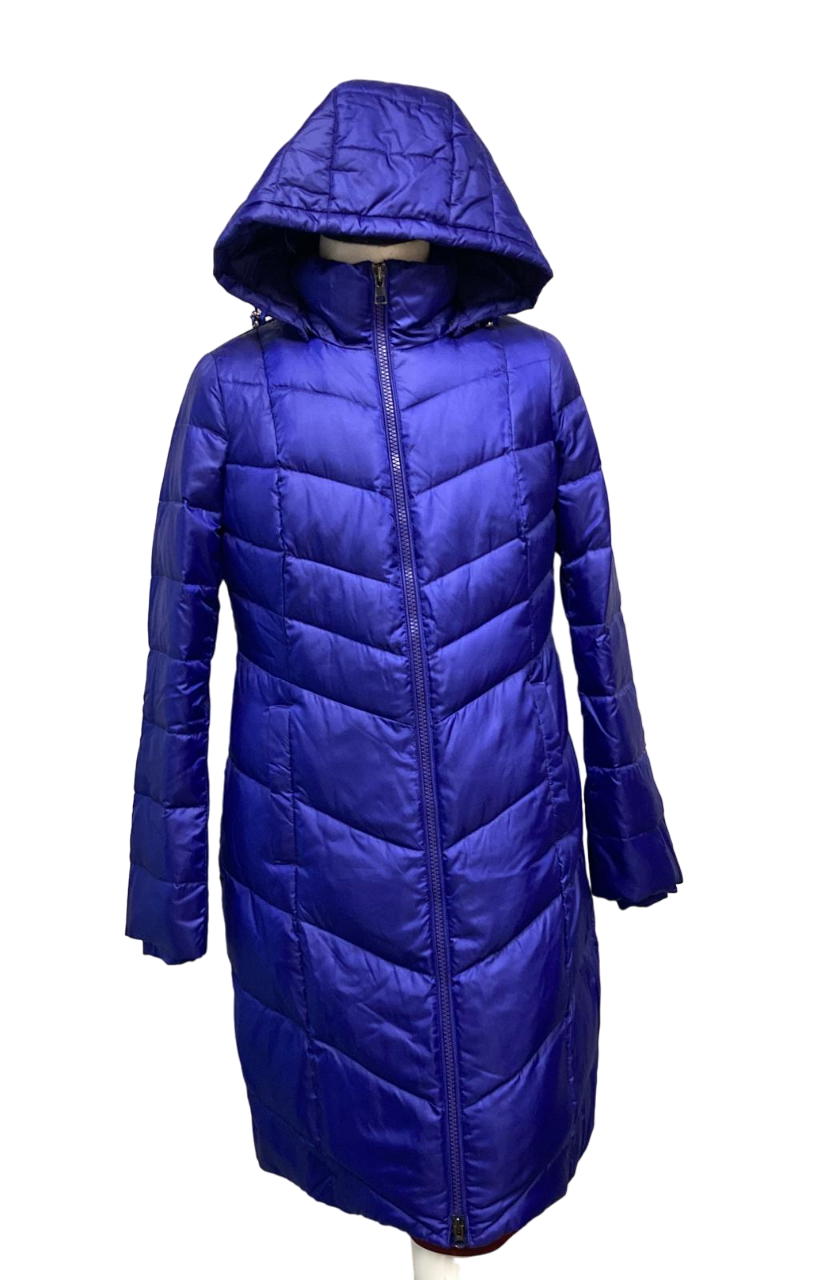 Lands' End Women's Casual Down Coat Purple Sapphire