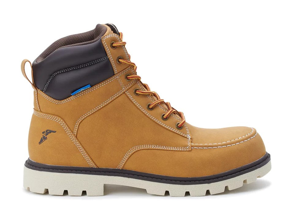 Botas de trabajo con punta de acero Penn de Goodyear para hombre, color trigo