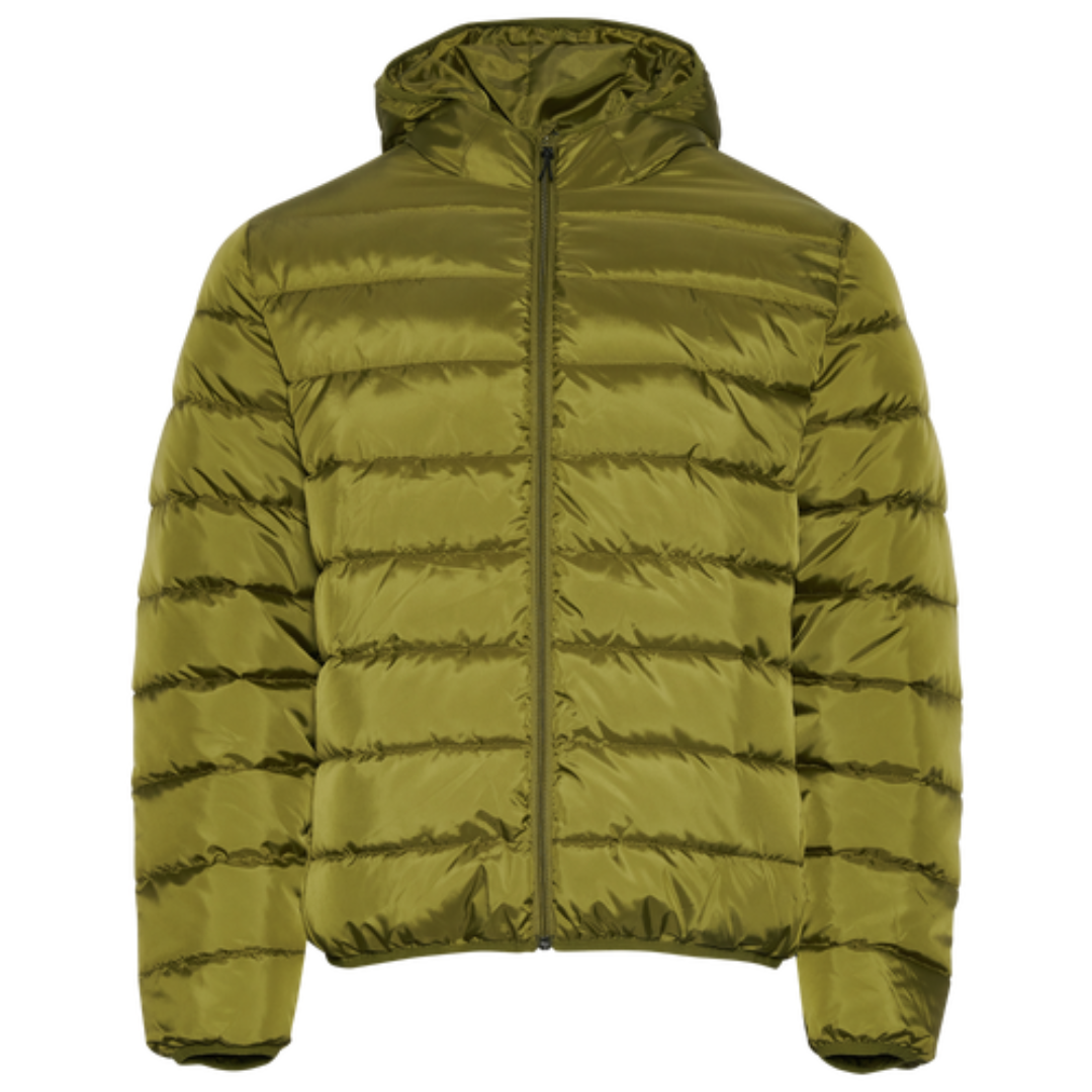 LCKR Men's Puffer Jacket LMJK068 Green/Green