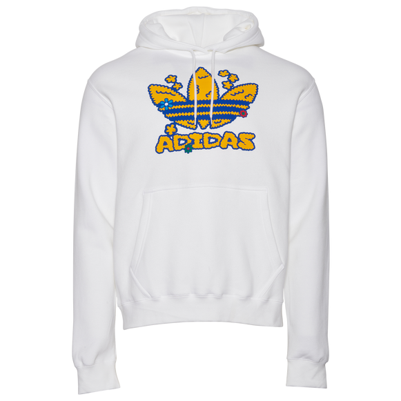 Adidas Originals Flower Puff Fleece Pullover Hoodie