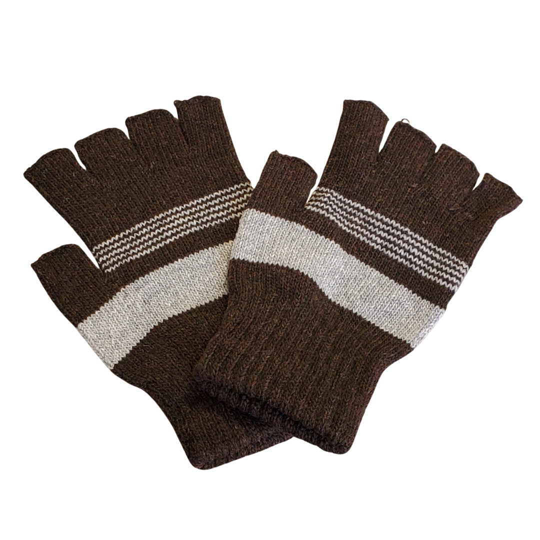 Xo Fall Collection Unisex Woolen Fingerless Gloves
