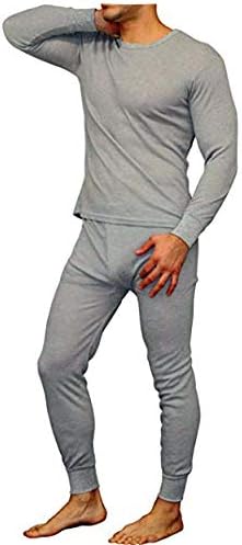 Ensemble 2 pièces en polaire thermique grise pour homme de la collection Magic