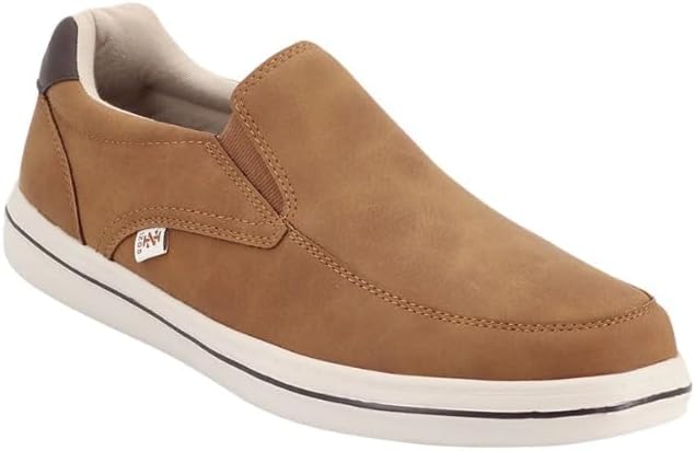 Izod Men's Barlow Brown Slip On Shoes