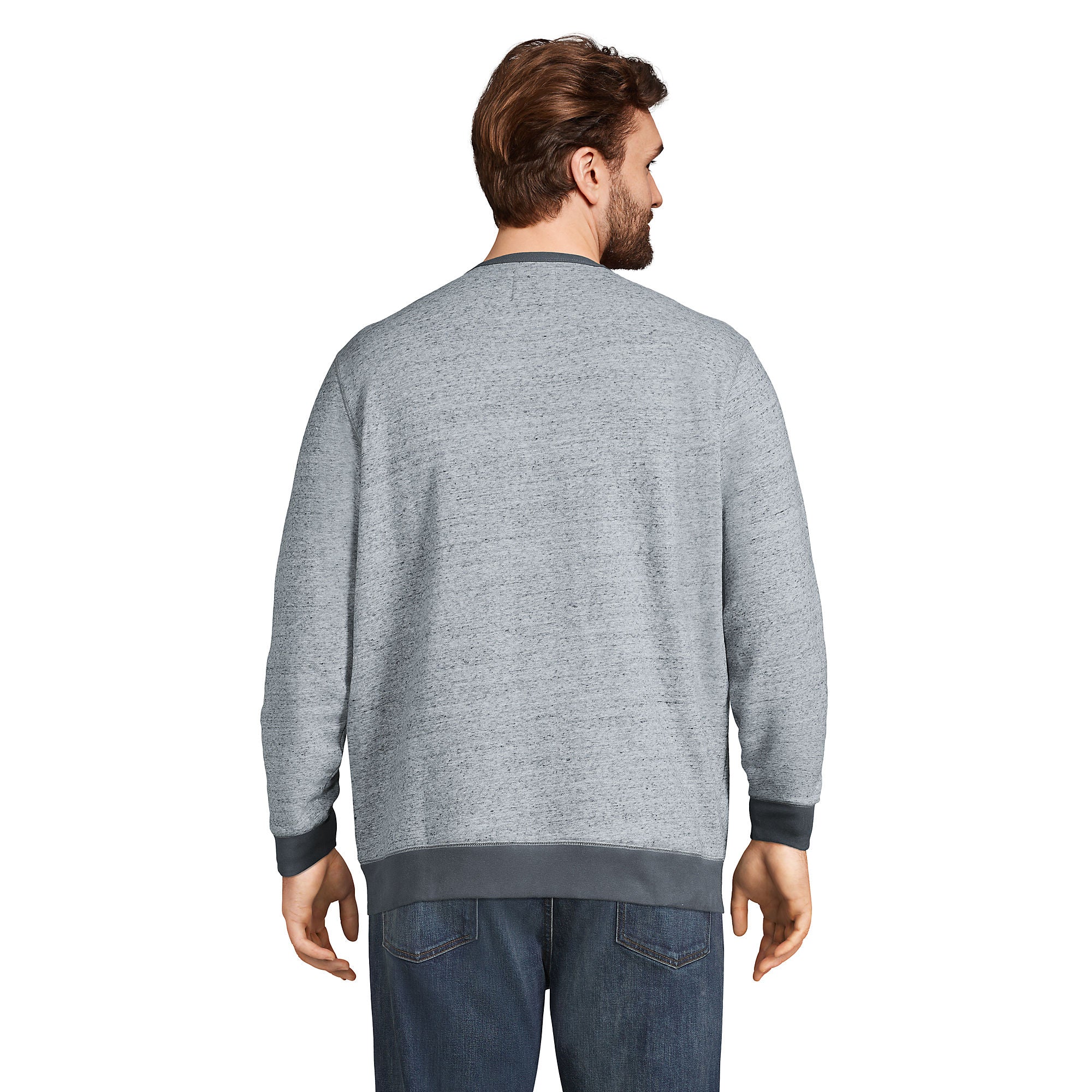 Lands' End Men's Blake Shelton Serious Sweats Crewneck Sweatshirt