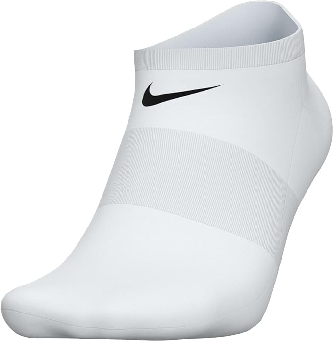 Nike Unisex Everyday Cushion No Show Socks White SX7675-100