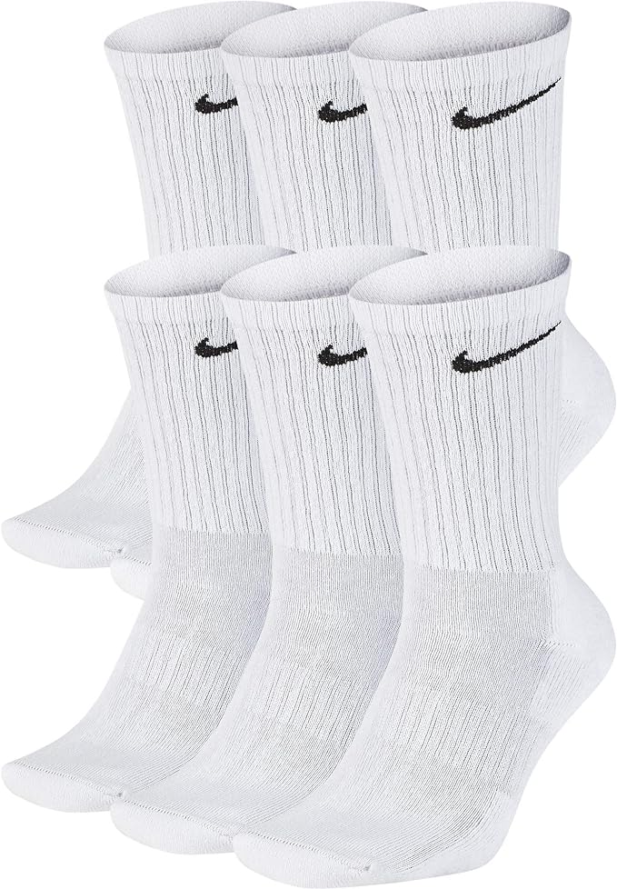 Chaussettes Nike Everyday unisexes à coussinets SX7666-100
