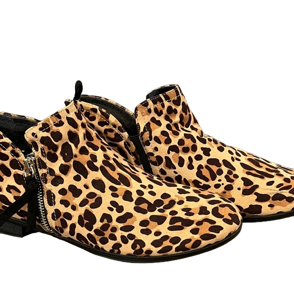 Dr. Scholl's Women's Ankle Boots Leopard Print