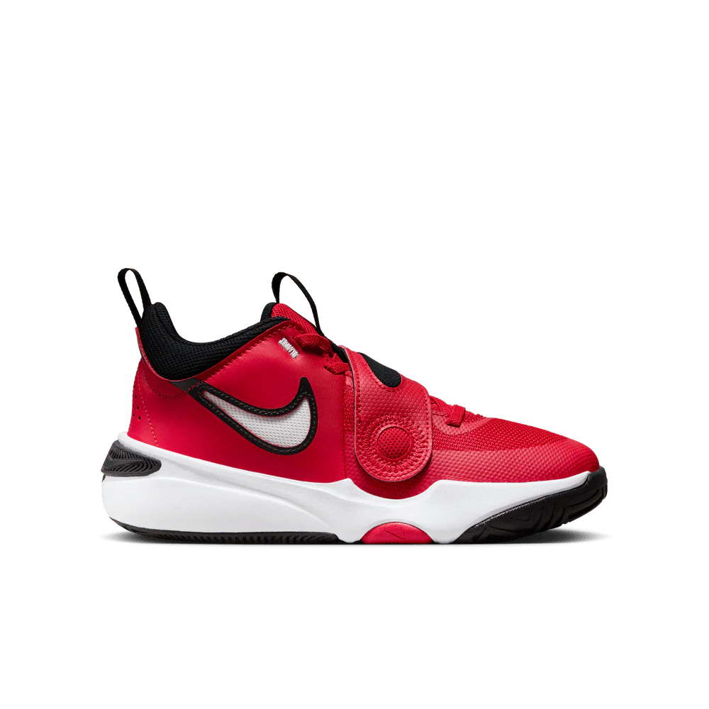 Nike Kid's Team Hustle D11 (PS) Shoes – Fire Red DV8994-602
