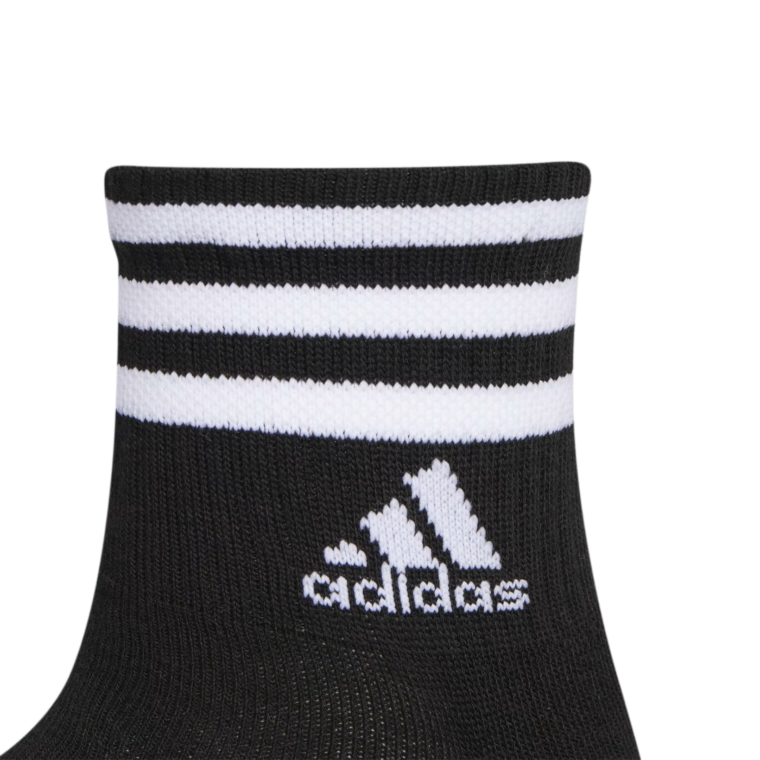 Adidas Cushioned 3-Stripes High Quarter Socks – 3 Pairs Socks GC3275