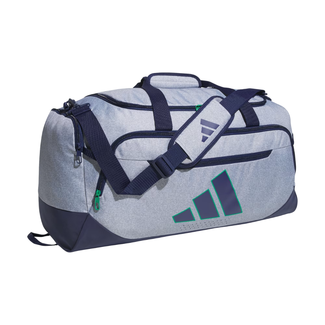Adidas Defender 5 Medium Duffel Bag Navy / Gray JJ7730