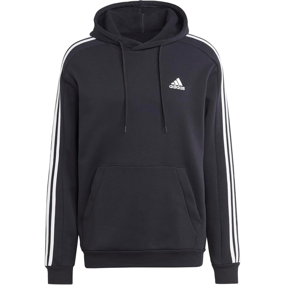 AdidasMen's Essential Pullover Hoodie Black