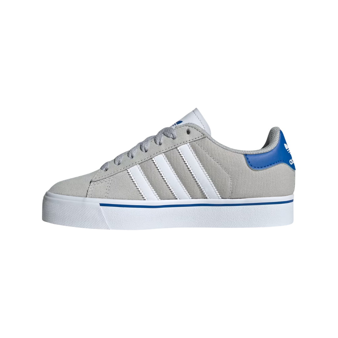 Adidas Kids' Campus Vulc Shoes – Grey IH8039