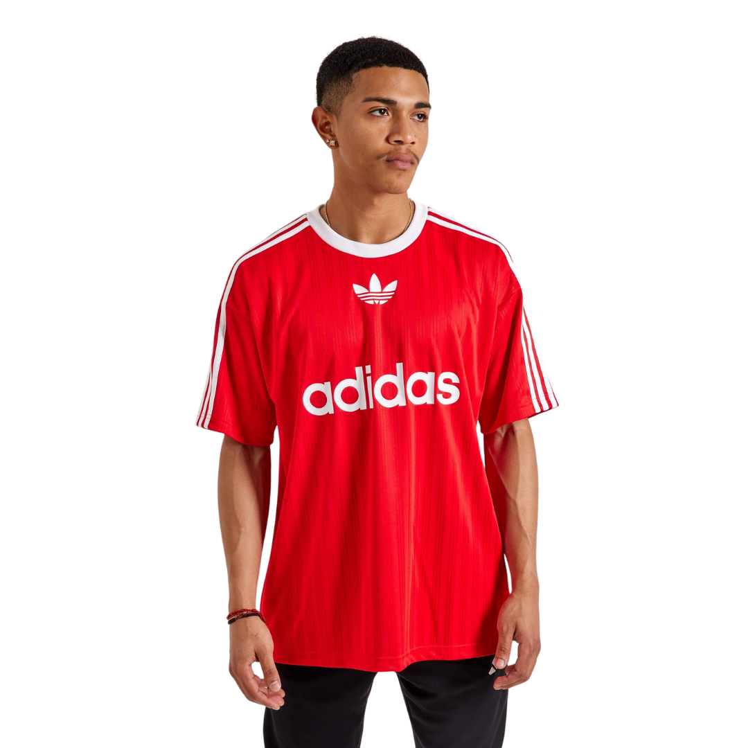Adidas Men's Adicolor Soccer T-Shirt Red IM9458