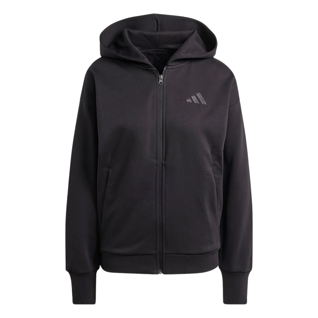 Adidas Women's All Season Fleece Full Zip Hoodie IX3809