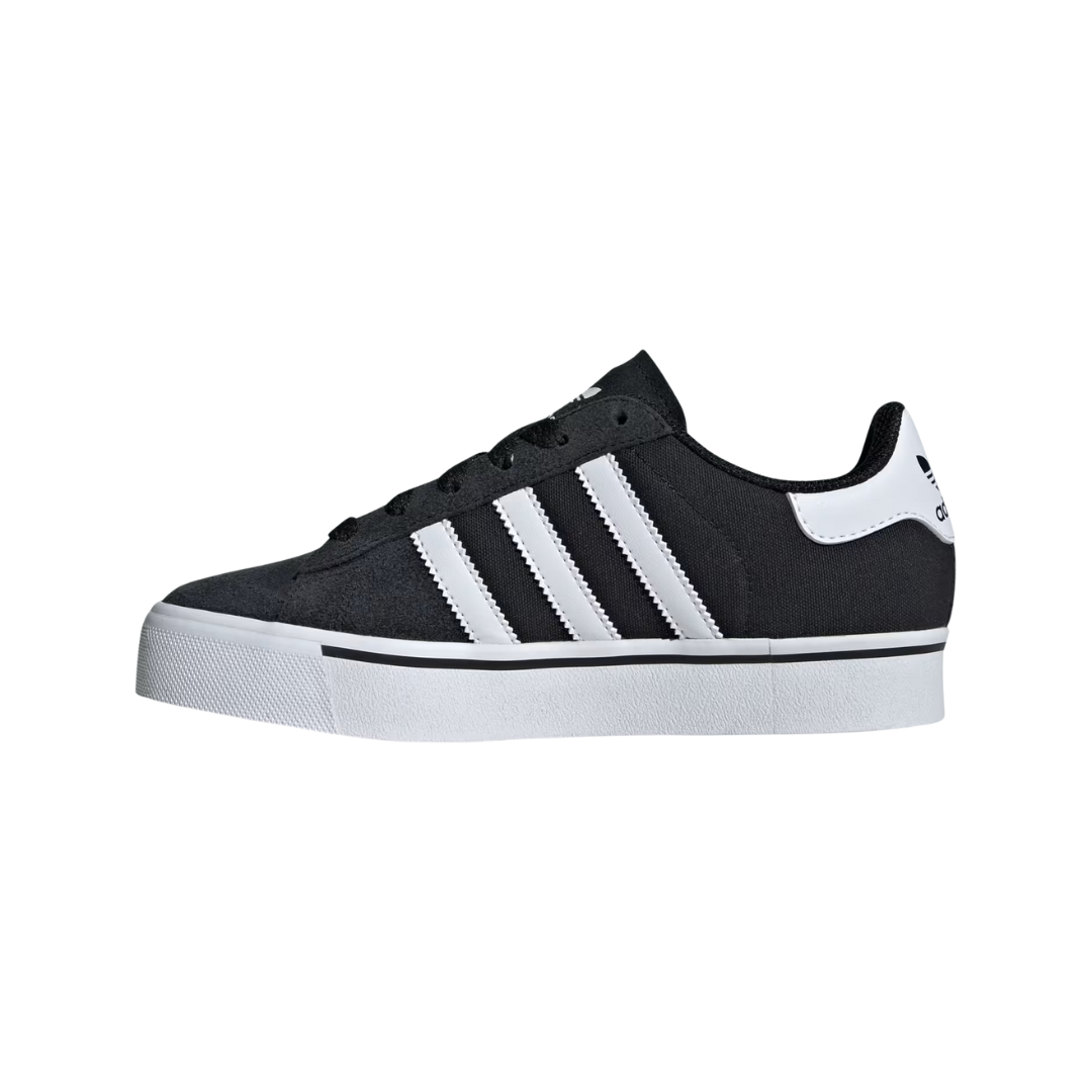 Adidas Kids’ Campus Vulc Shoes Black – IH8038