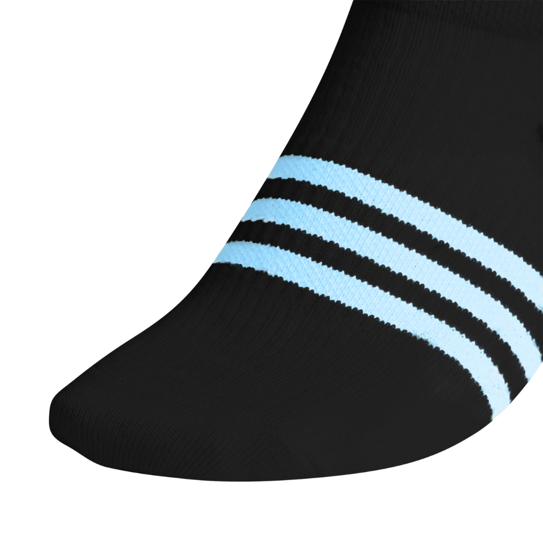 Adidas Kids’ Superlite 3.0 No Show Socks – 6-Pack Black/White IR0950