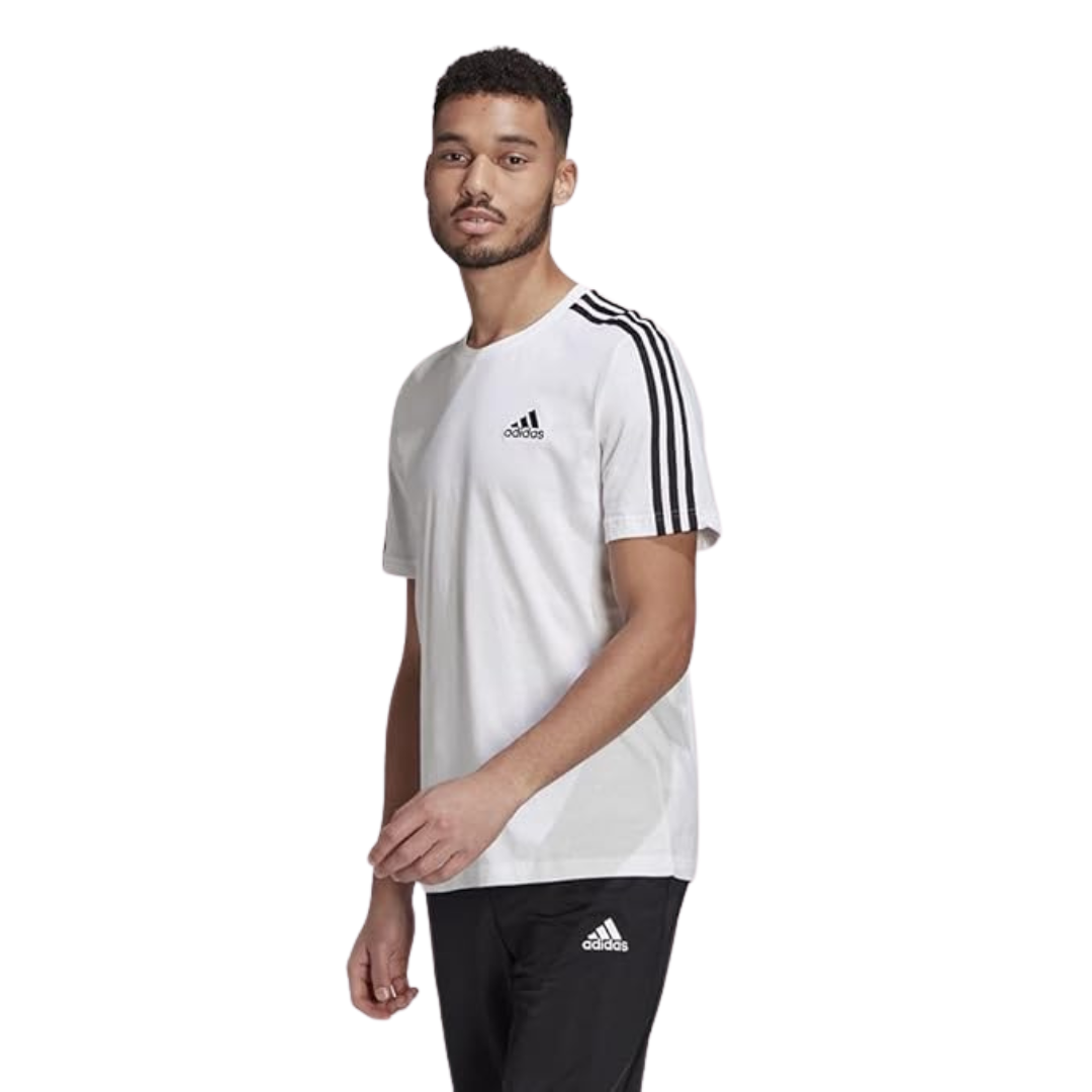 Adidas Men's Essentials 3-Stripes Tee | GL3733