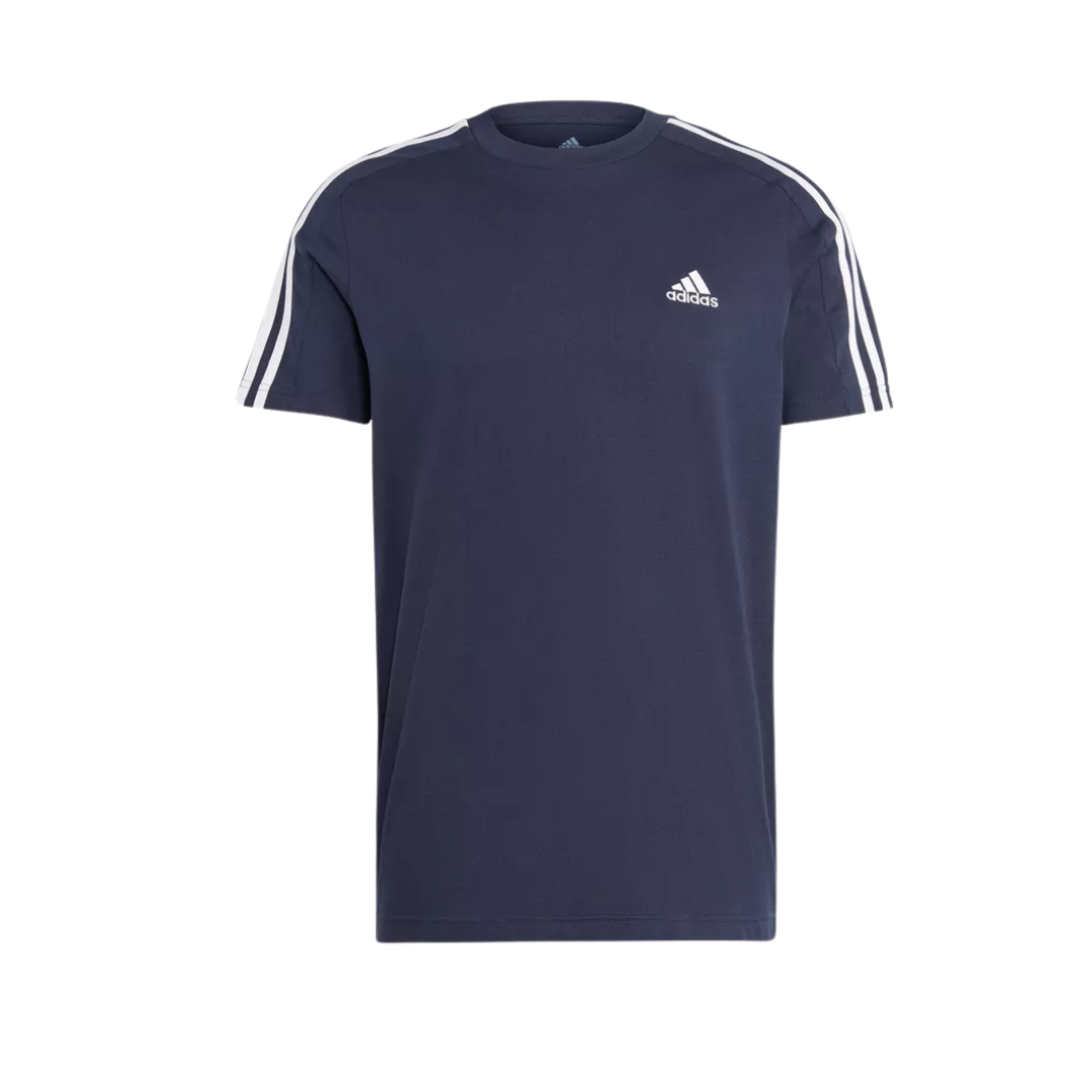 Adidas Men's Essentials Single Jersey 3-Stripes T-Shirt IC9334
