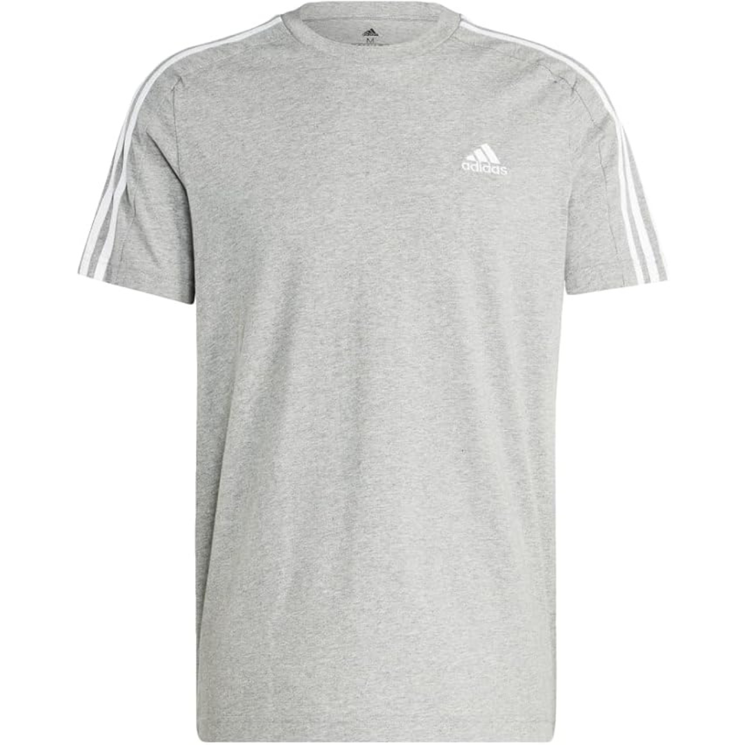 Adidas Men's Essentials Single Jersey 3-Stripes T-Shirt | IC9337