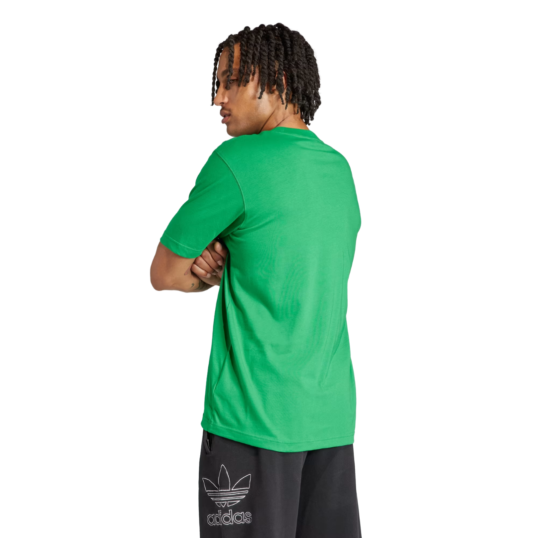 Adidas Men's Originals Adicolor Trefoil Tee – Green IR8012