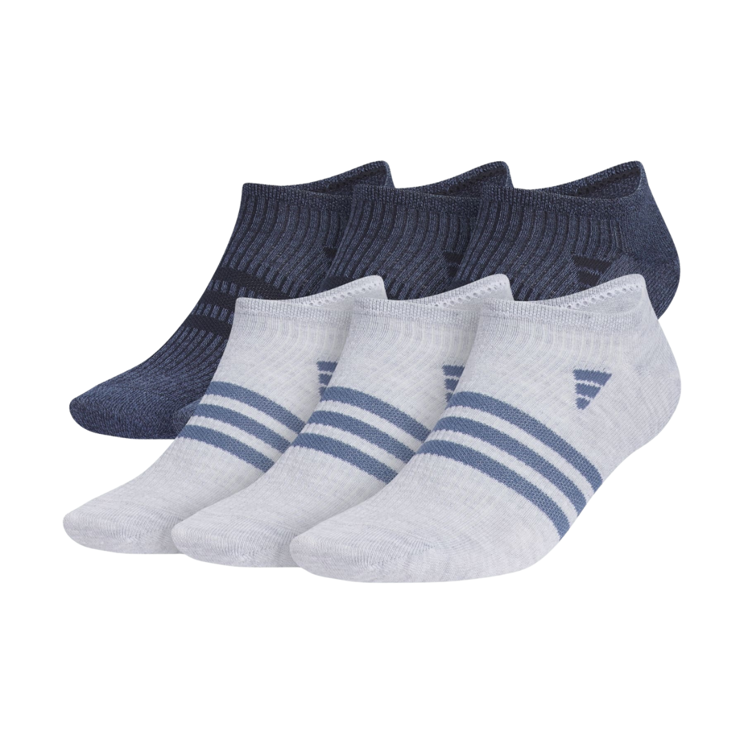 Adidas Men’s Superlite 3.0 6-Pack No-Show Socks – IR0889