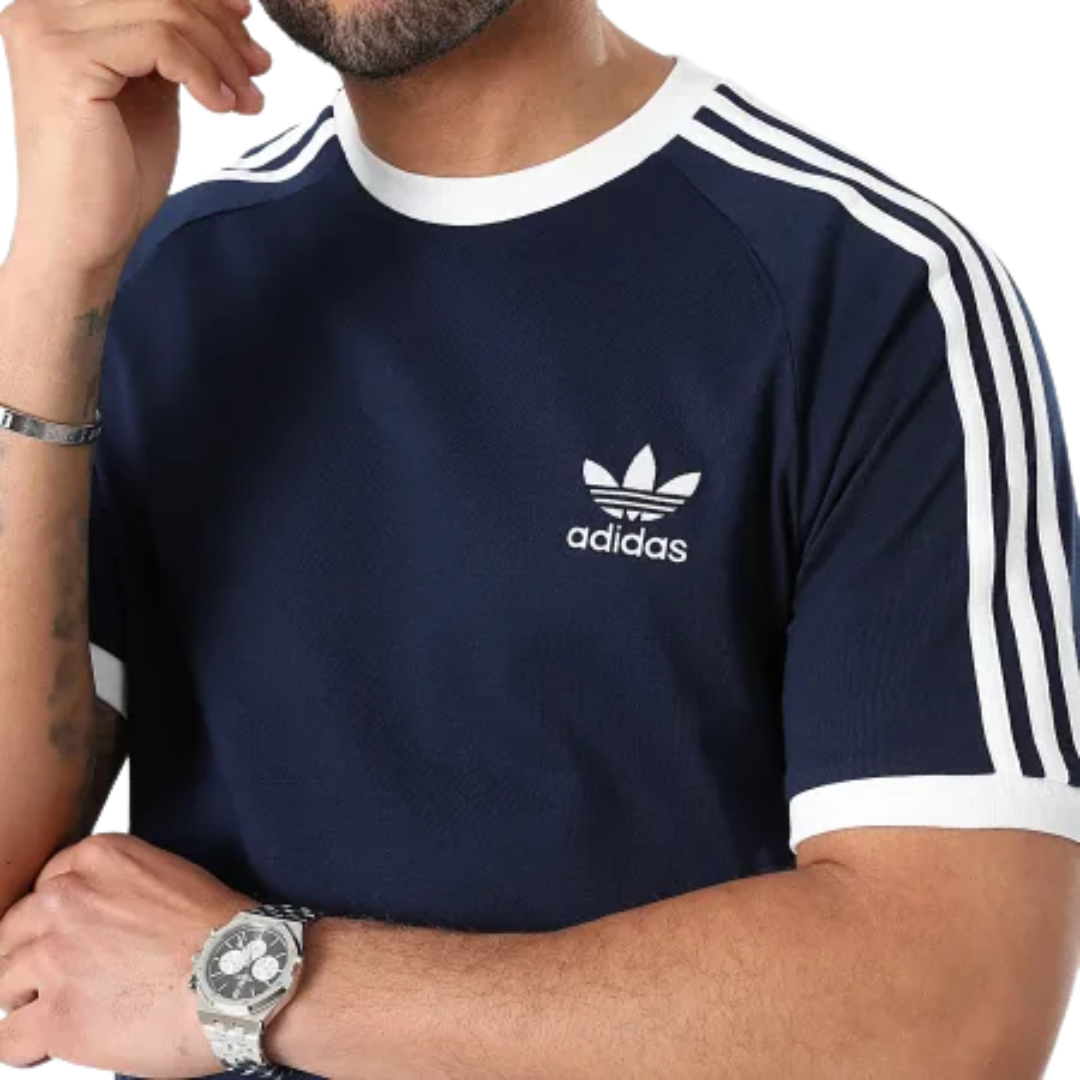 Adidas Originals Men’s Adicolor Classics 3-Stripes Tee – Navy IA4850