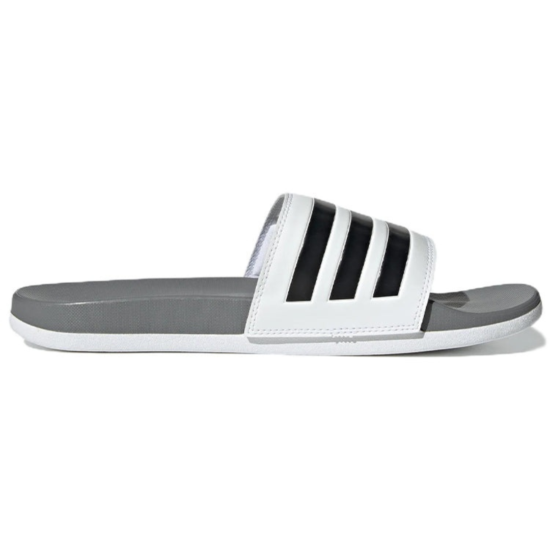 Adidas Men's Adilette Comfort Slides Gray