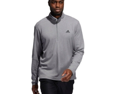 Adidas Three Stripe 1/4 Zip Golf Pullover