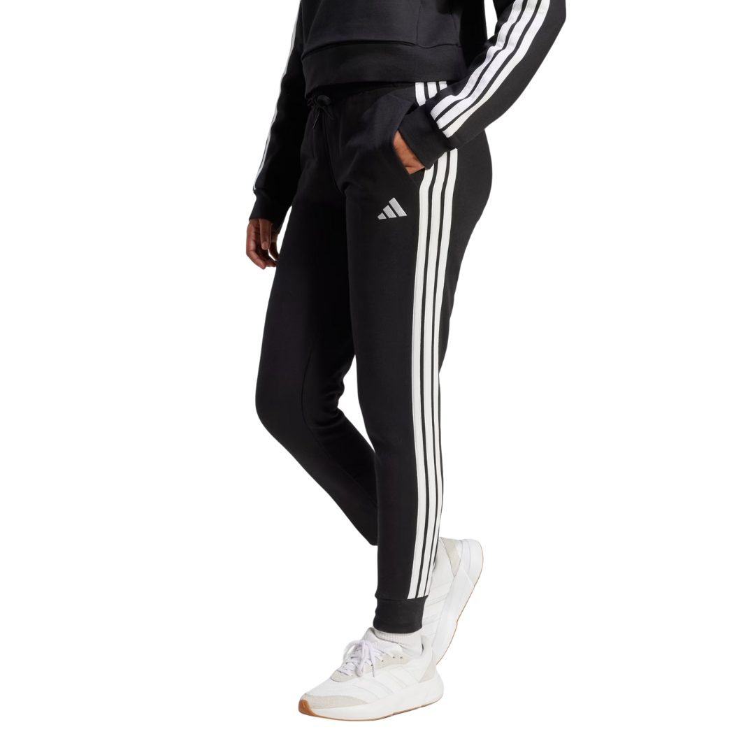 Adidas Women’s Essentials 3-Stripes Fleece Slim Pants – HZ5753