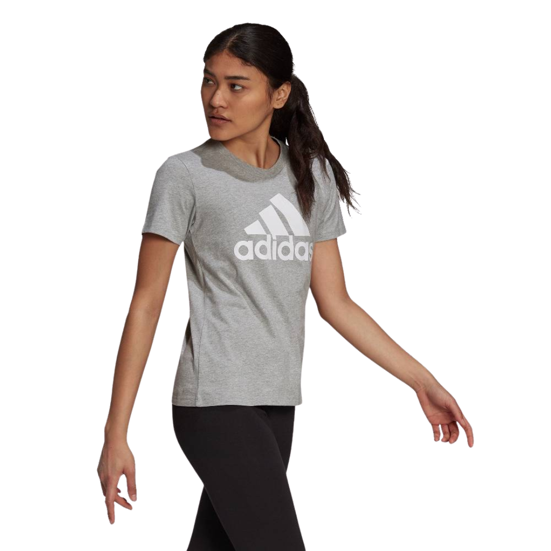 Adidas Women’s Essentials Logo Tee – Grey H07808