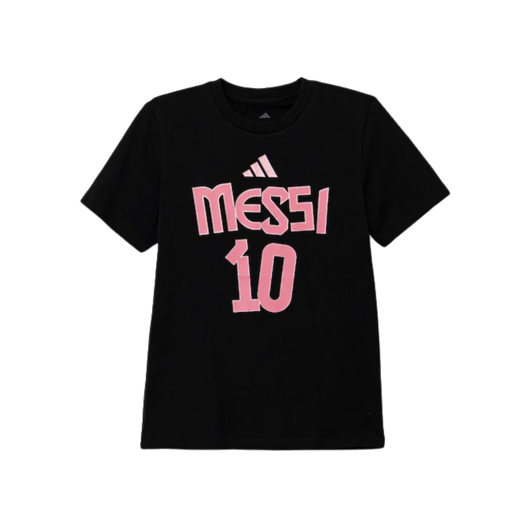 Adidas Young Kids Messi N&N Black T-Shirt– JJ3553