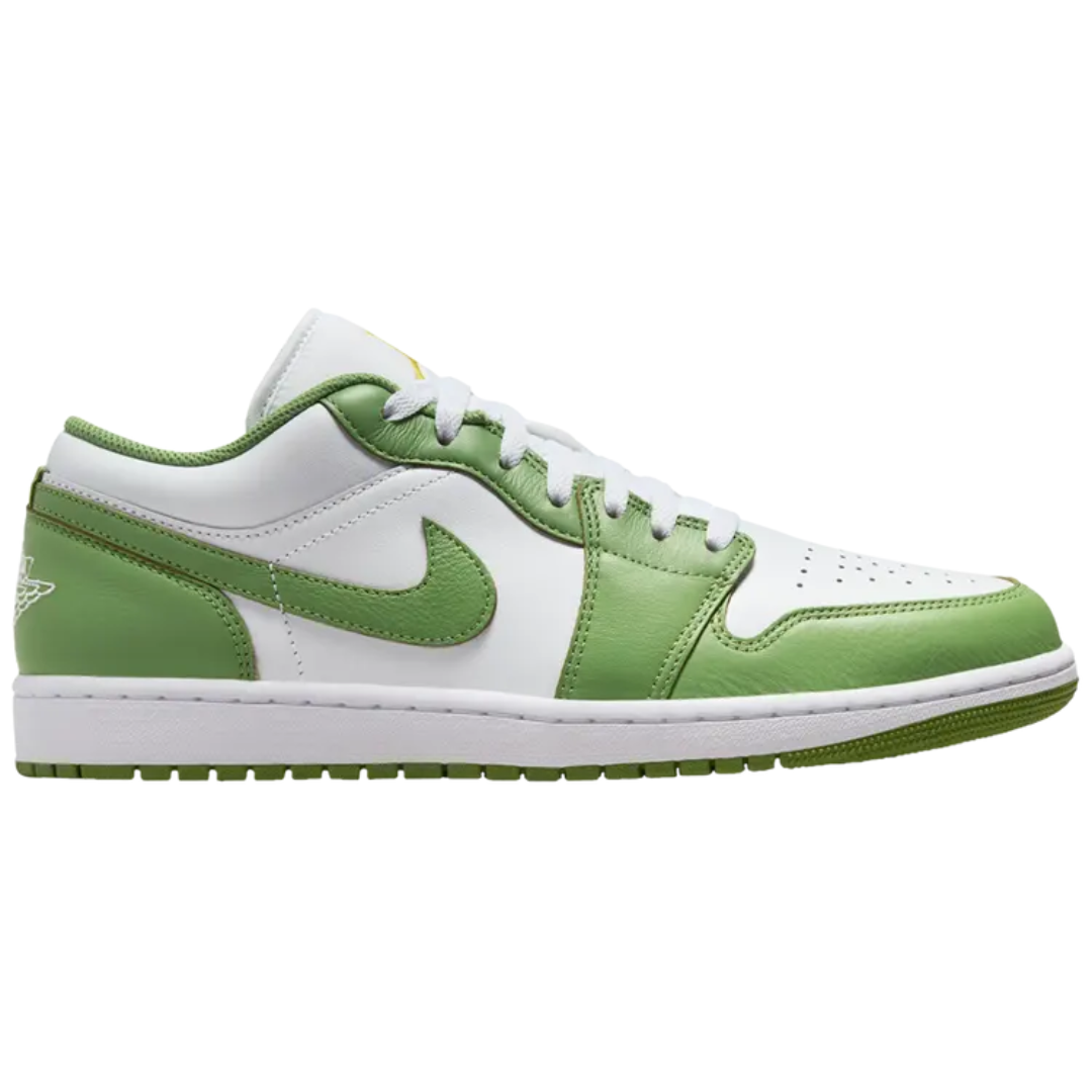 Air Jordan 1 Low SE HF4823 100 White/Chlorophyll-Lightening