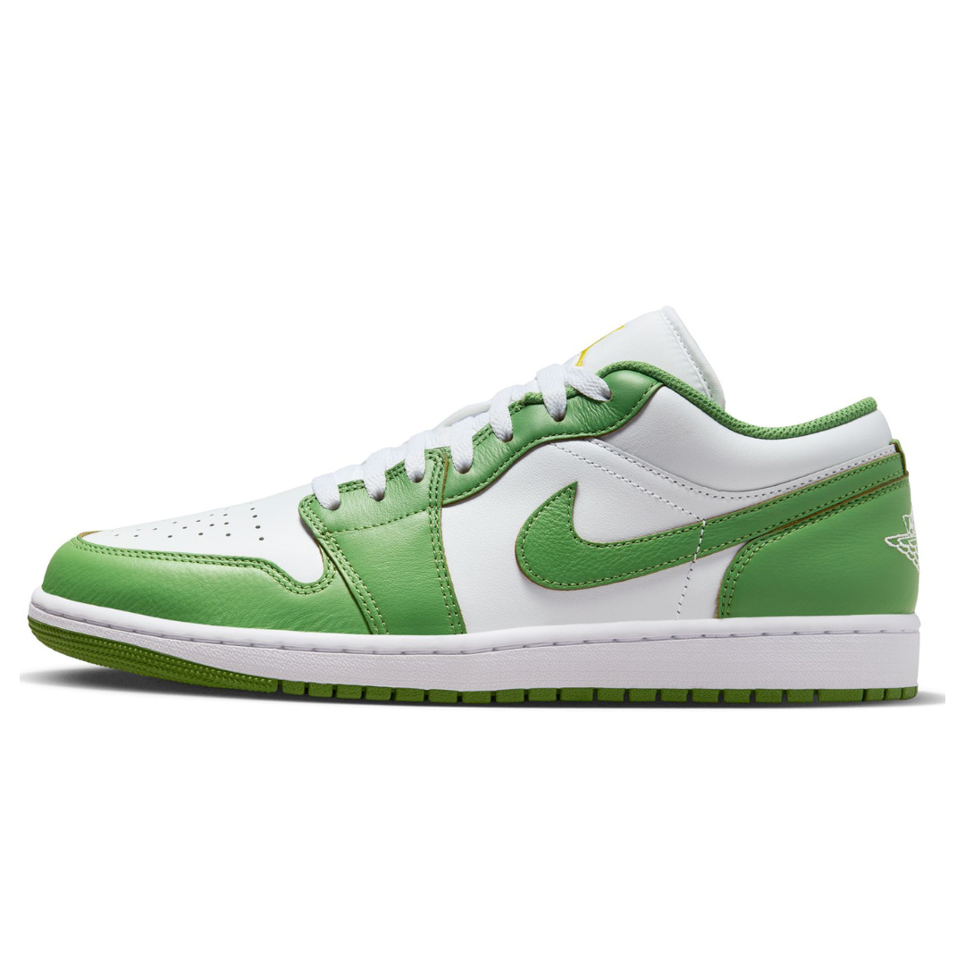 Air Jordan 1 Low SE HF4823 100 White/Chlorophyll-Lightening