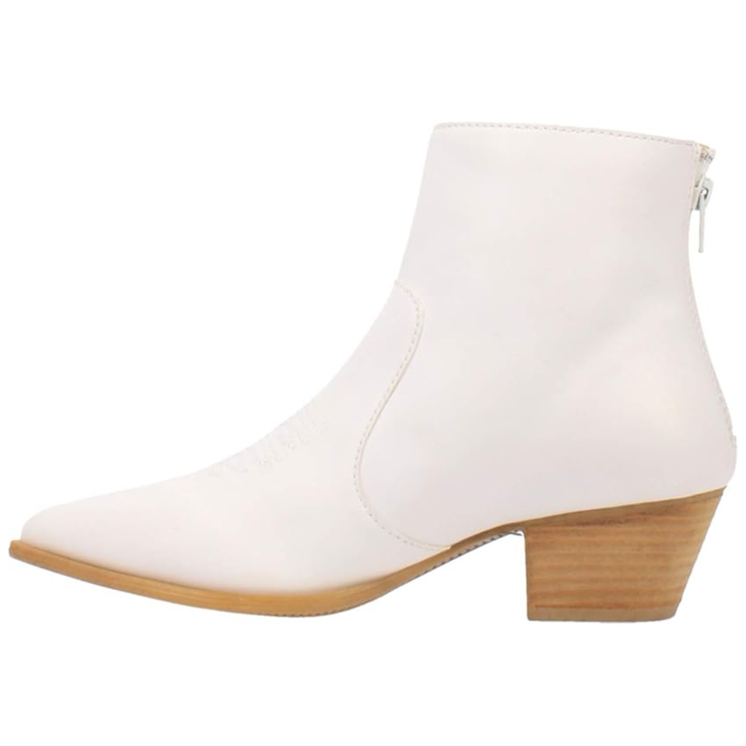 Code West Women's Post It Pointed Toe Ankle Bootie
