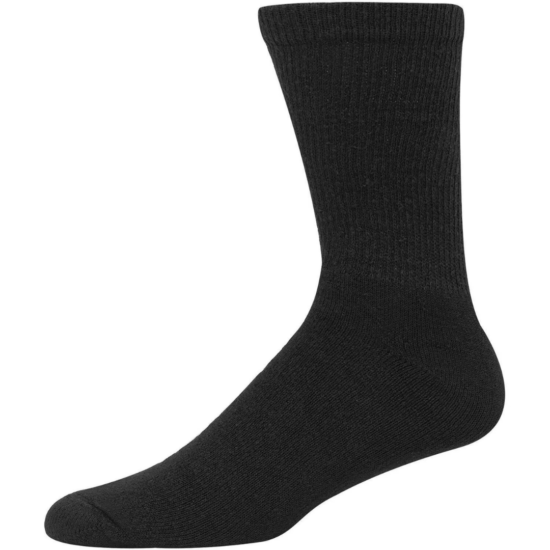 Mario Garcia Premium Crew Sock Pack of 3 Black