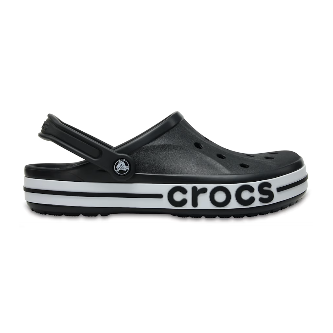 Crocs Women's Bayaband Clog – Black/White 205089