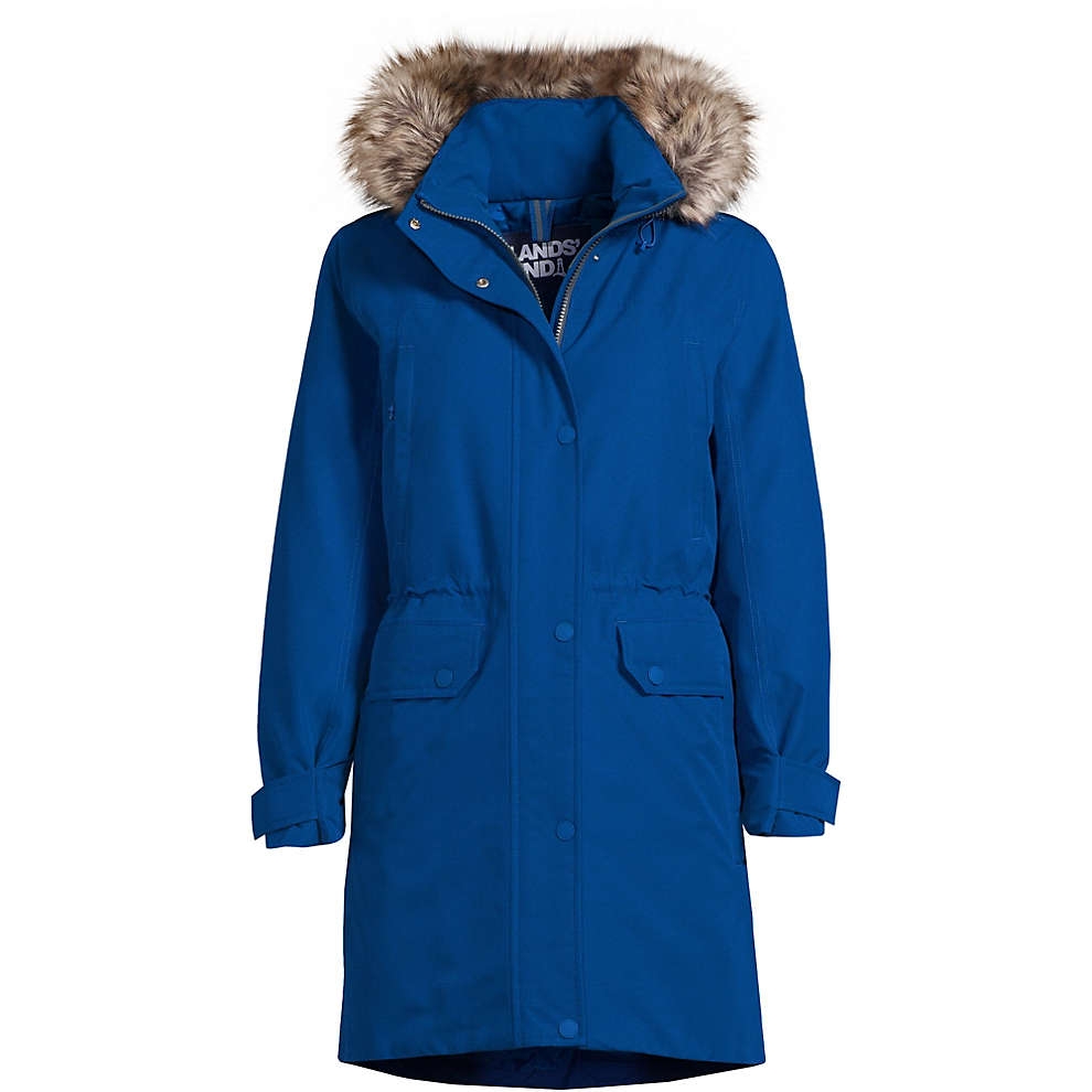 Women's Expedition Down Parka Waterproof Winter Royal Cobalt