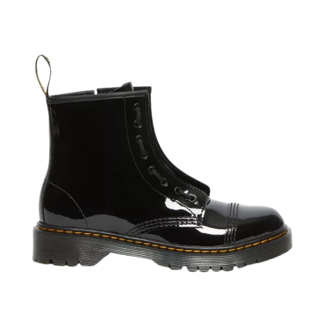 Dr. Martens Youth Sinclair Bex Patent Leather Boots – Black