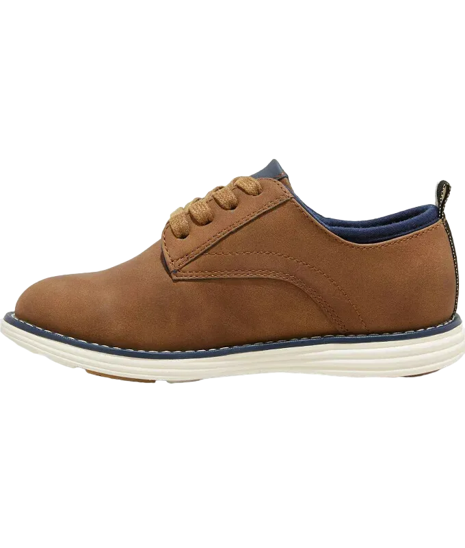 Zapatilla deportiva informal con cordones y diseño de Oxford Franco de Cat & Jack para niño en color marrón