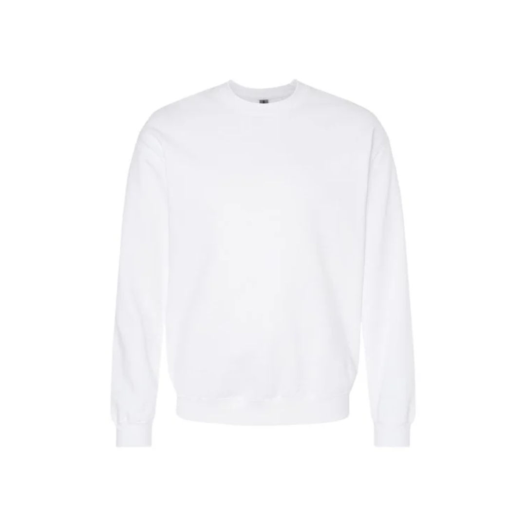 Gildan Men's Softstyle Crewneck Sweatshirt – White