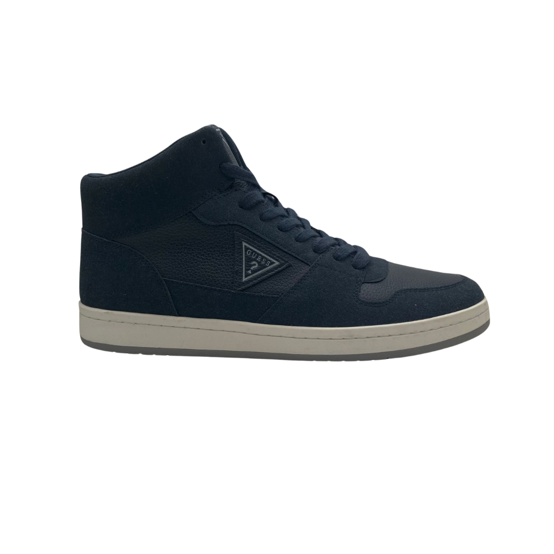 Guess Men High Top Shoe Navy