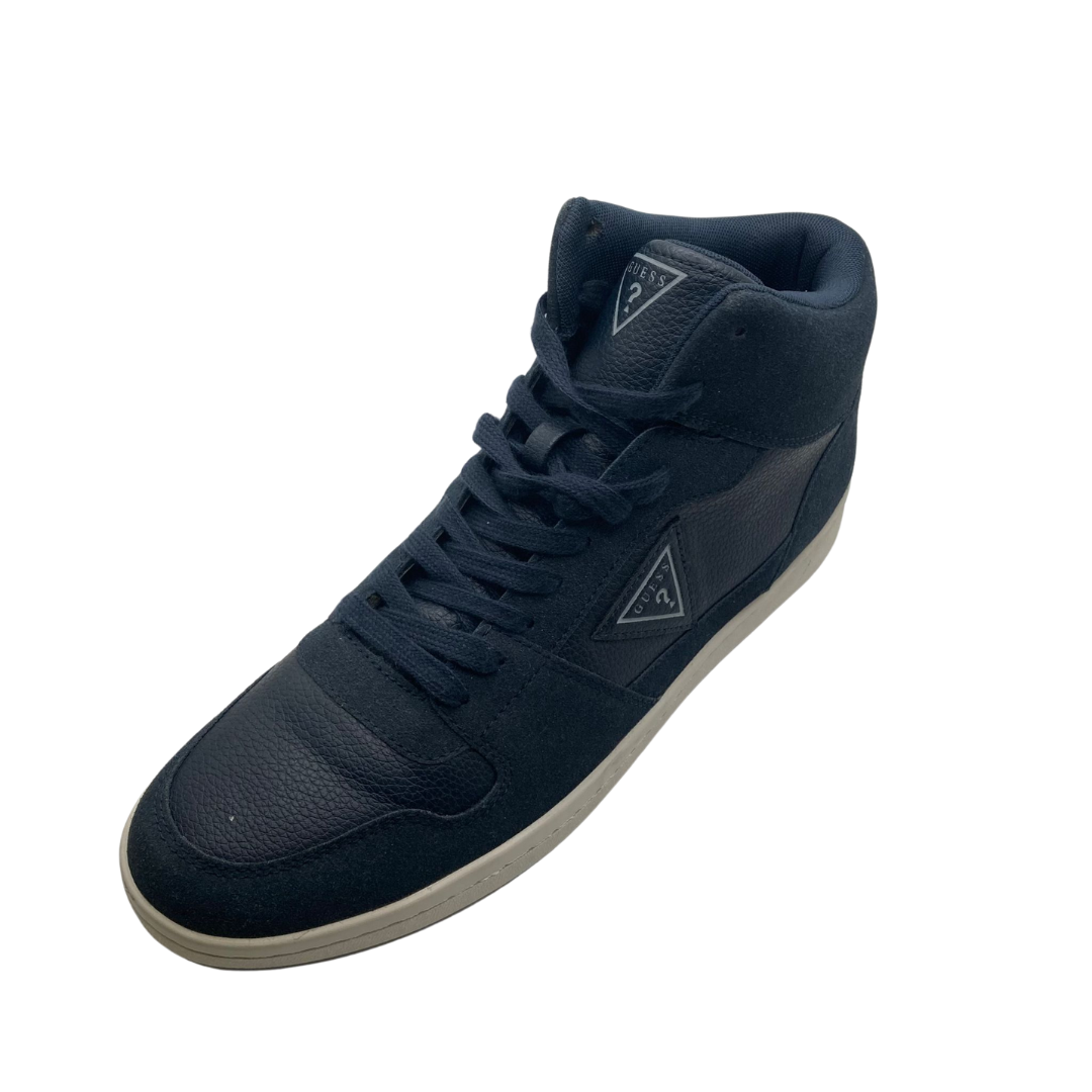 Guess Men High Top Shoe Navy