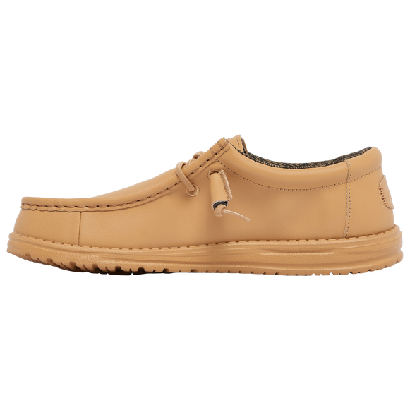 Hey Dude Wally Patriotic Loafer Shoes Tan