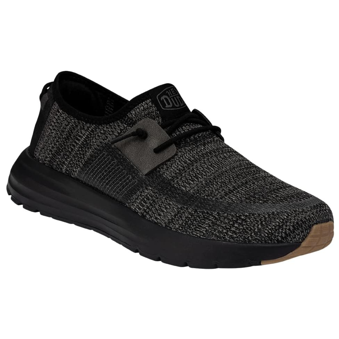 Hey Dude Men's Sirocco Shoes Black Night 40410-0WM