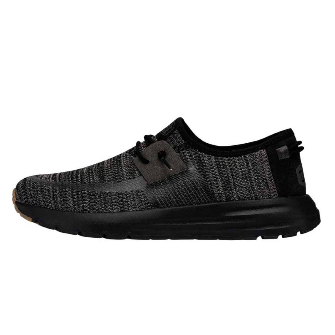 Hey Dude Men's Sirocco Shoes Black Night 40410-0WM