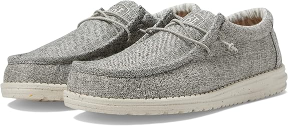 Hey Dude Men’s Wally Blend Loafer Linen Iron