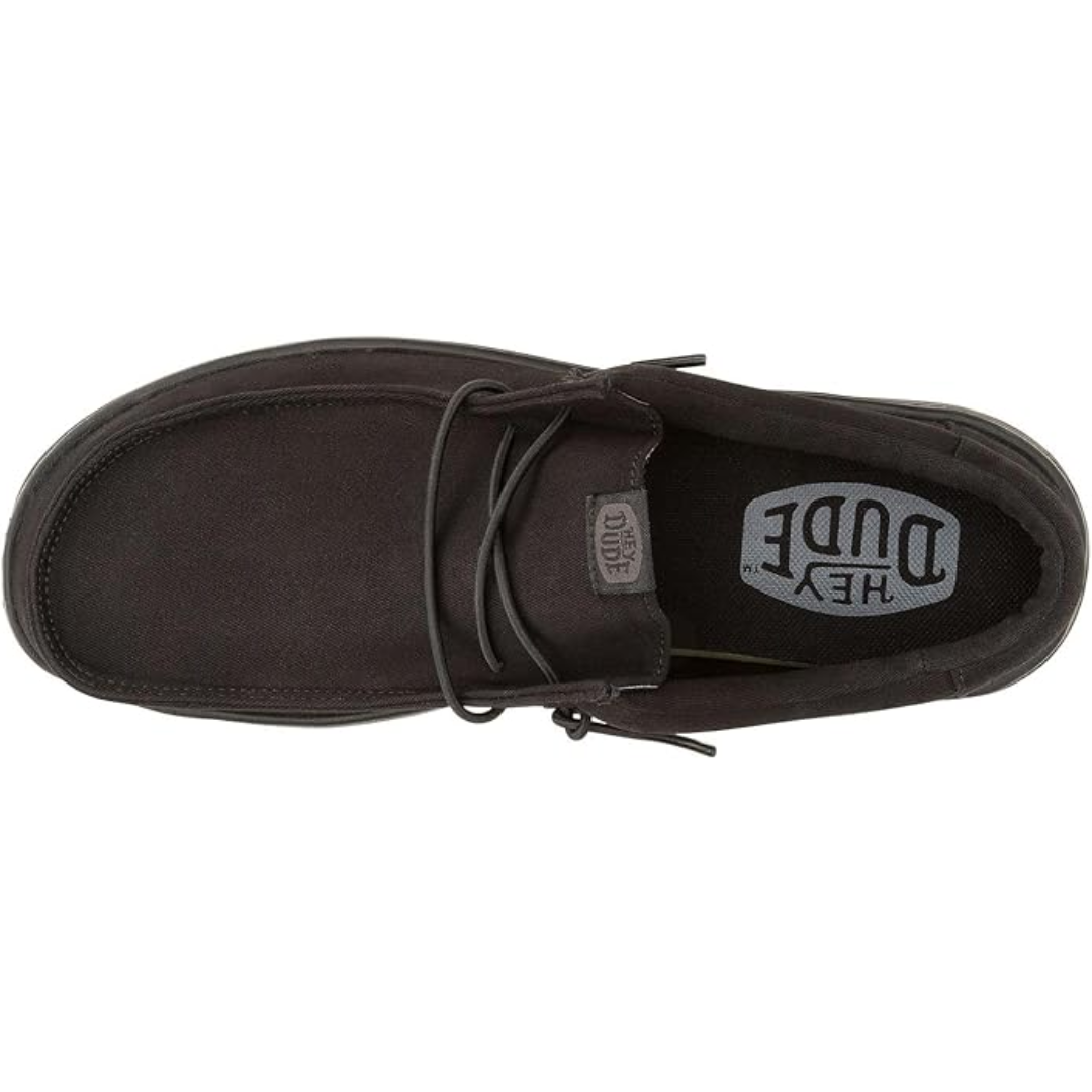 Hey Dude Men’s Wally Work Sneakers –Black 42698-0WC