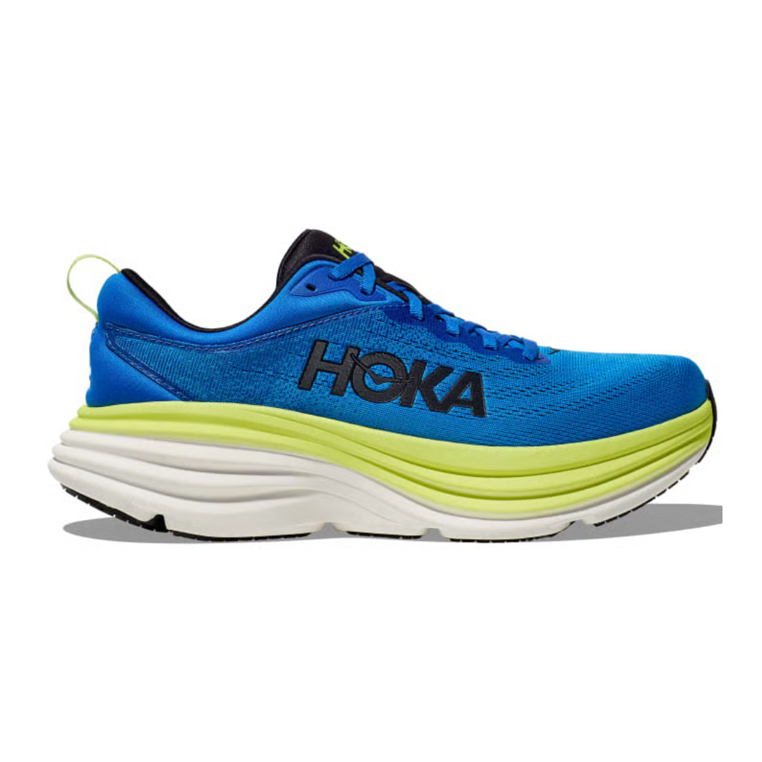 Hoka Men’s Bondi 8 Wide (2E) Running Shoes – 1127953-ELT