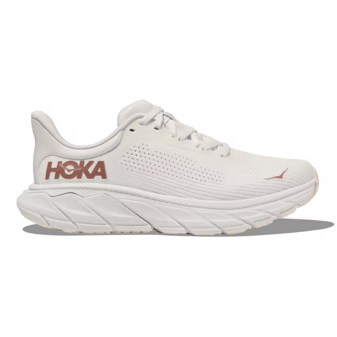 Hoka Women's Arahi 7 Running Shoes Blanc/Rose Gold F27524K