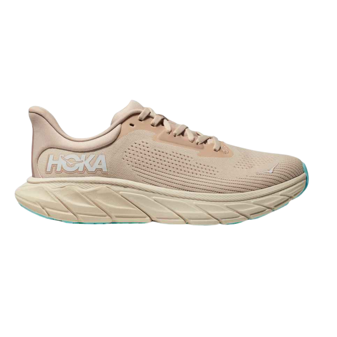 Hoka Women's Arahi 7 Running Shoes Vanilla/Cream FE1224H